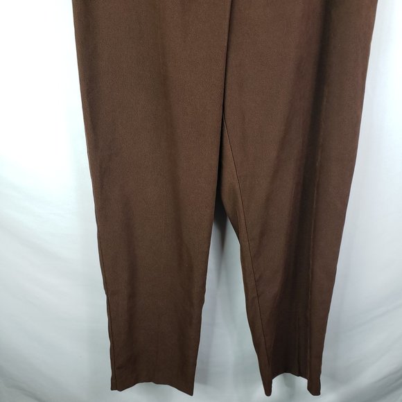 T & Company Vintage Casual Pants Sz 10 Brown - Picture 3 of 5